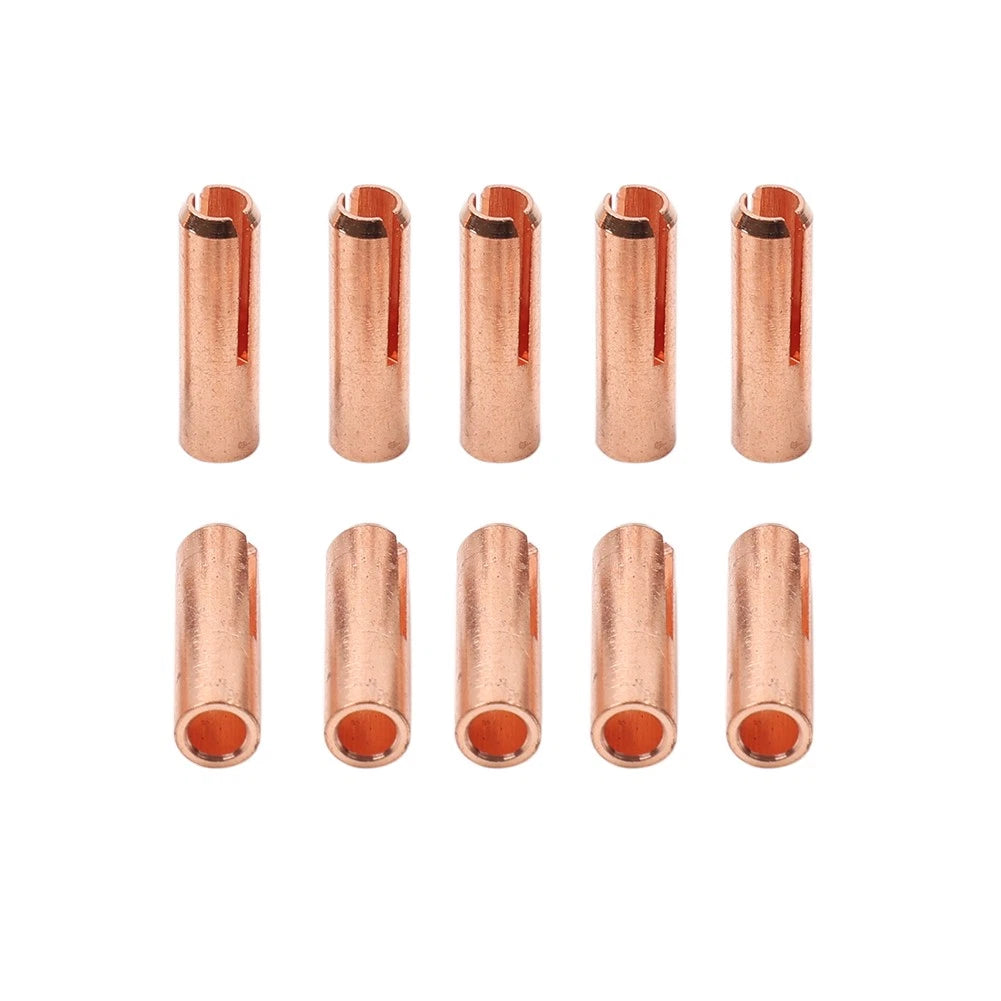 10PCS 2.4mm Short Collets for WP-24 WP-24W Tig Welding Torch (No Year)
