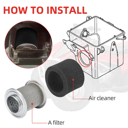 Air Filter HOLDER Kit Spark Plug for HONDA TRX90EX/TRX90X (2006–2023)