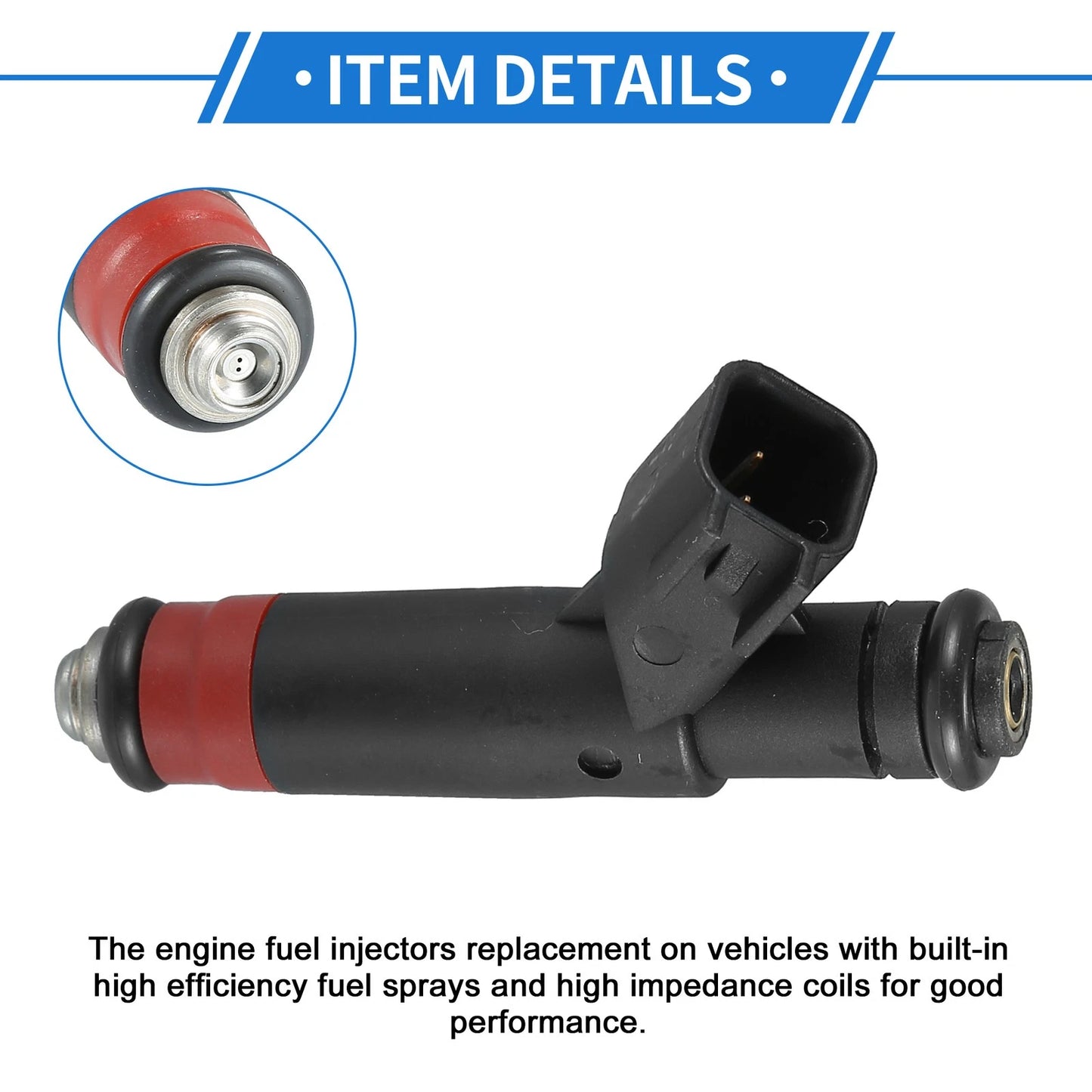 Fuel Injector 8 Pcs 4.7L for Dodge Dakota (2001-2003)