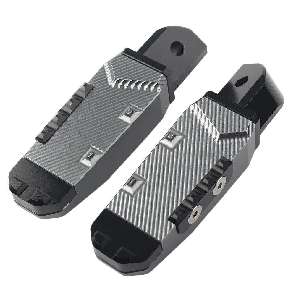 CNC Rear Passenger Footrests Pegs for Yamaha YZF R1 R6 R1M R1S (2015-2023)