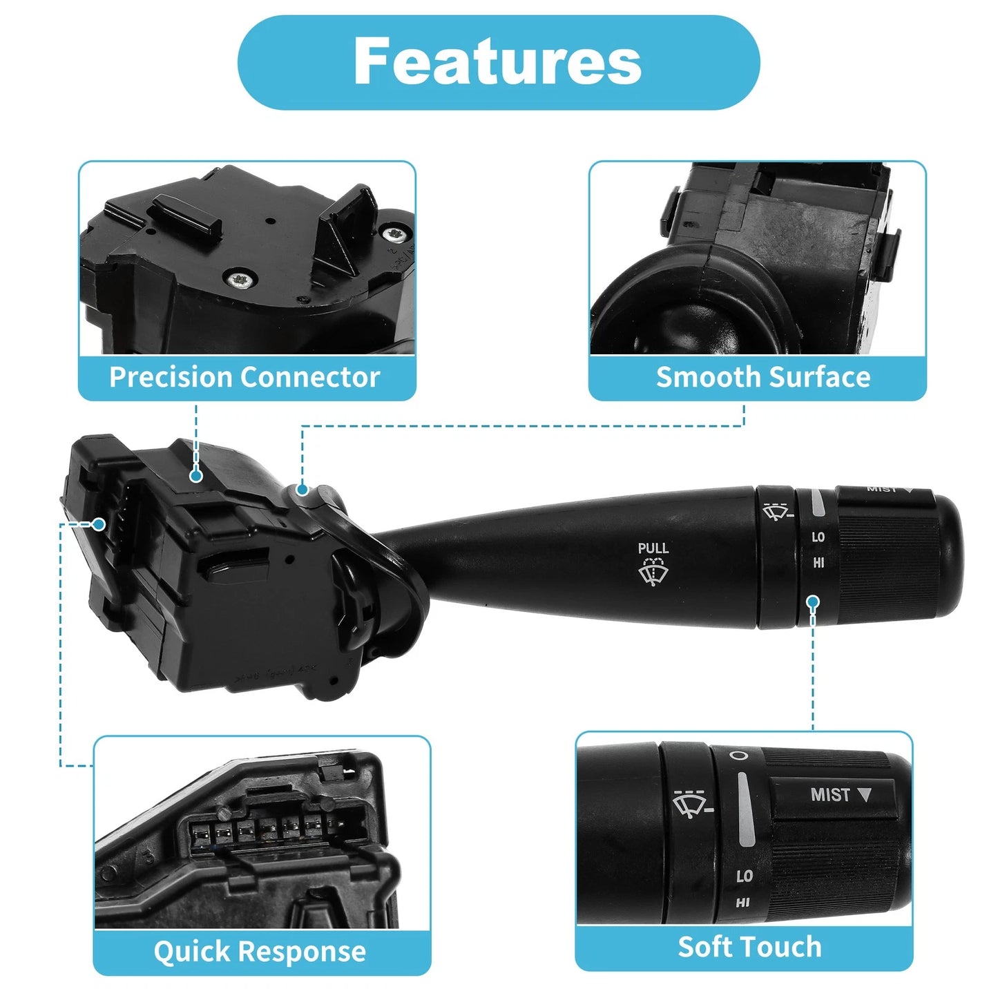 Windshield Wiper Control Switch Chrysler 200 (2011-2014)