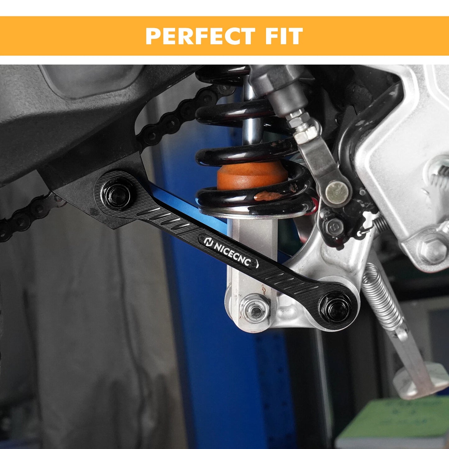 Rear Suspension Lowering Links for Yamaha Tenere 700 (2019-2024)