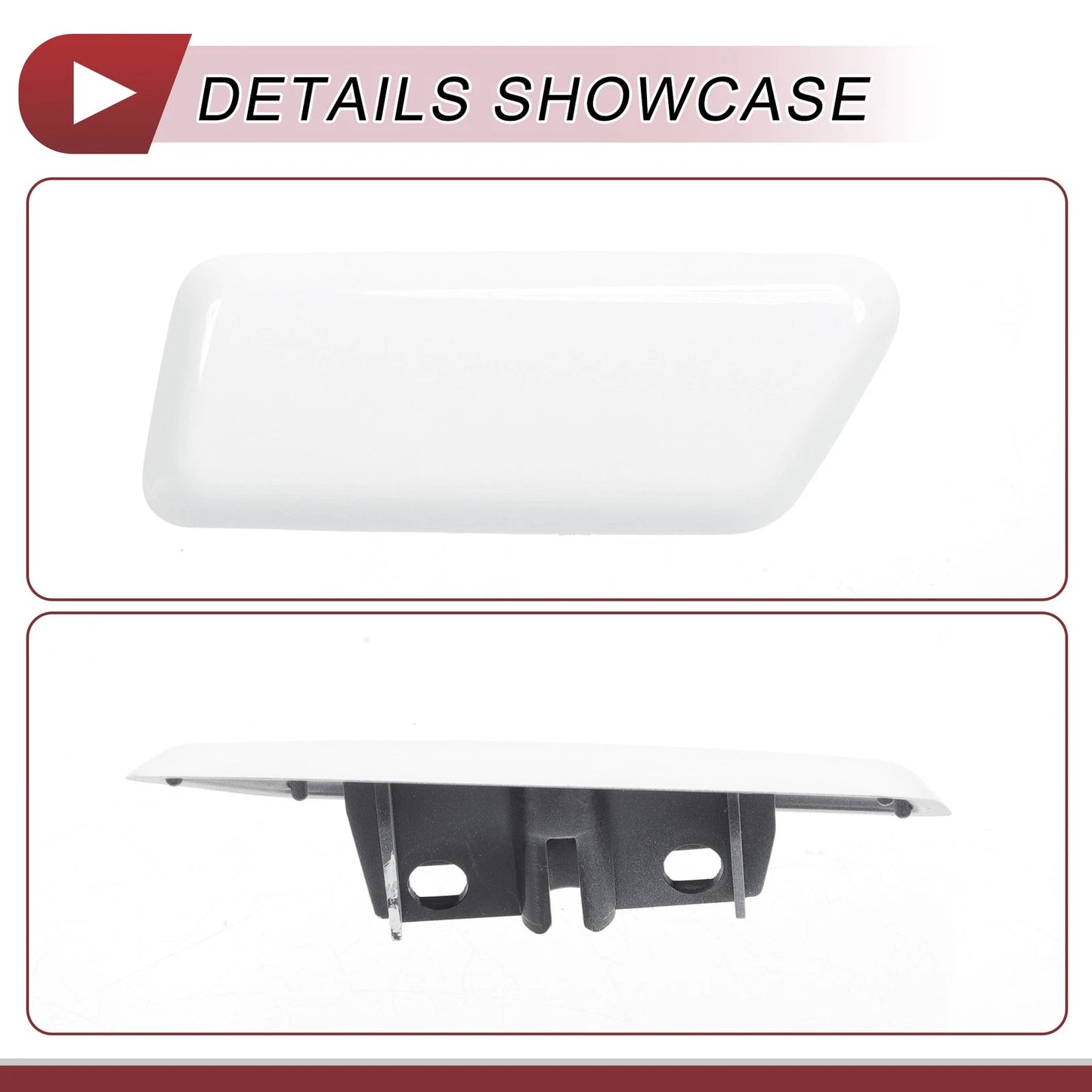 Washer Nozzle Cover Cap for Mitsubishi Outlander (2006-2018) White