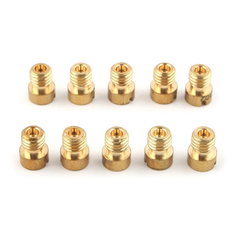 10 x Main Jets Carburetor for PWK Keihin OKO CVK NSR Pit Bikes