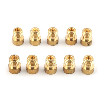 10 x Main Jets Carburetor for PWK Keihin OKO CVK NSR Pit Bikes