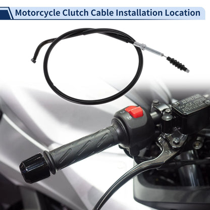 Motorcycle Clutch Cable 1 Pc for Kawasaki NINJA 400 EX400E (2018–2022)