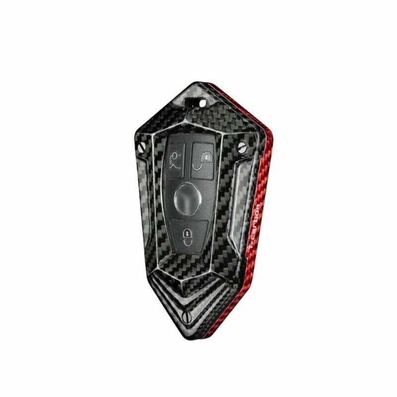 Carbon Fiber Key FOB Shell Cover for Mercedes C E S M-Class