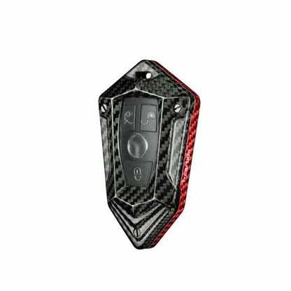 Carbon Fiber Key FOB Shell Cover for Mercedes C E S M-Class