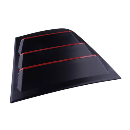 2 x Car Rear Window Louvers for Dodge Charger (2011-2023)