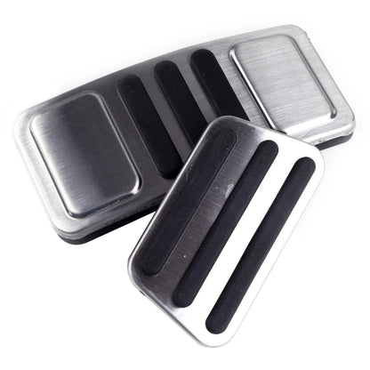 Accelerator Gas Brake Pedal Pad Cover Set for Ford Mustang (2015-2019)