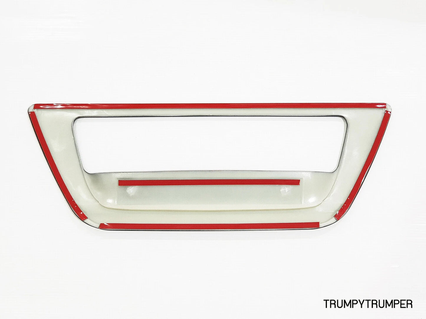 Matte Black Tailgate Handle Cover for Isuzu D-Max 2020-2022