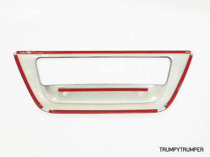Matte Black Tailgate Handle Cover for Isuzu D-Max 2020-2022