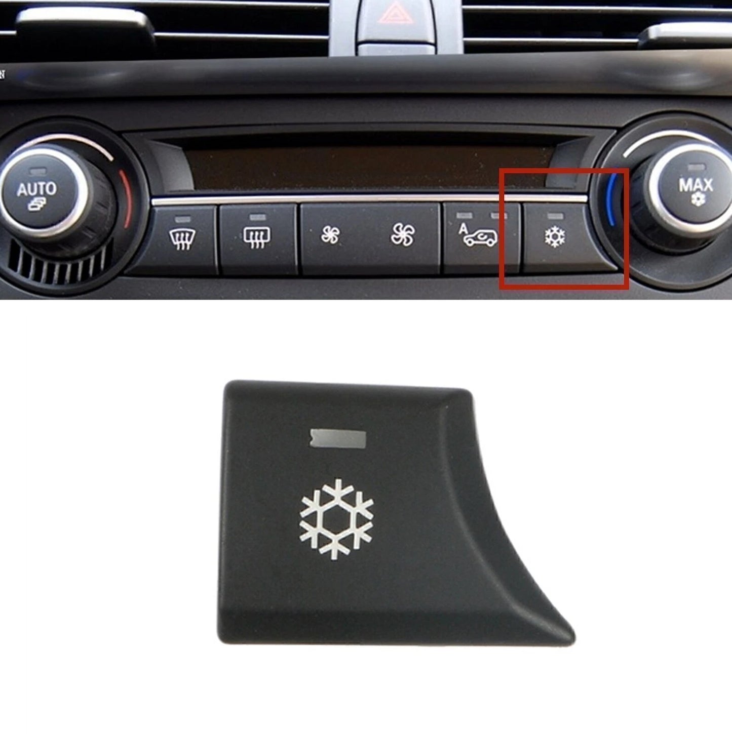 Snowflake Switch Button for BMW E70 X5 E71 X6 X5M (2007-2013)
