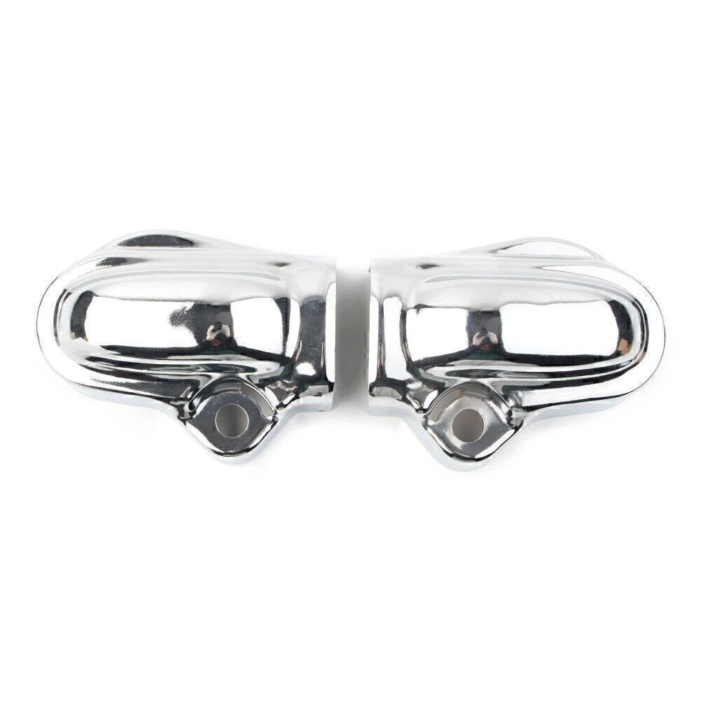 Chrome Rear Axle Nut Covers for Harley V-Rod VRSC Muscle VRSCF (2002-2017)
