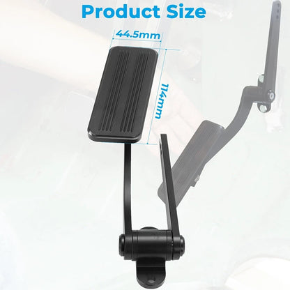 Aluminum Alloy Throttle Pedal for Chevy Ford, Black