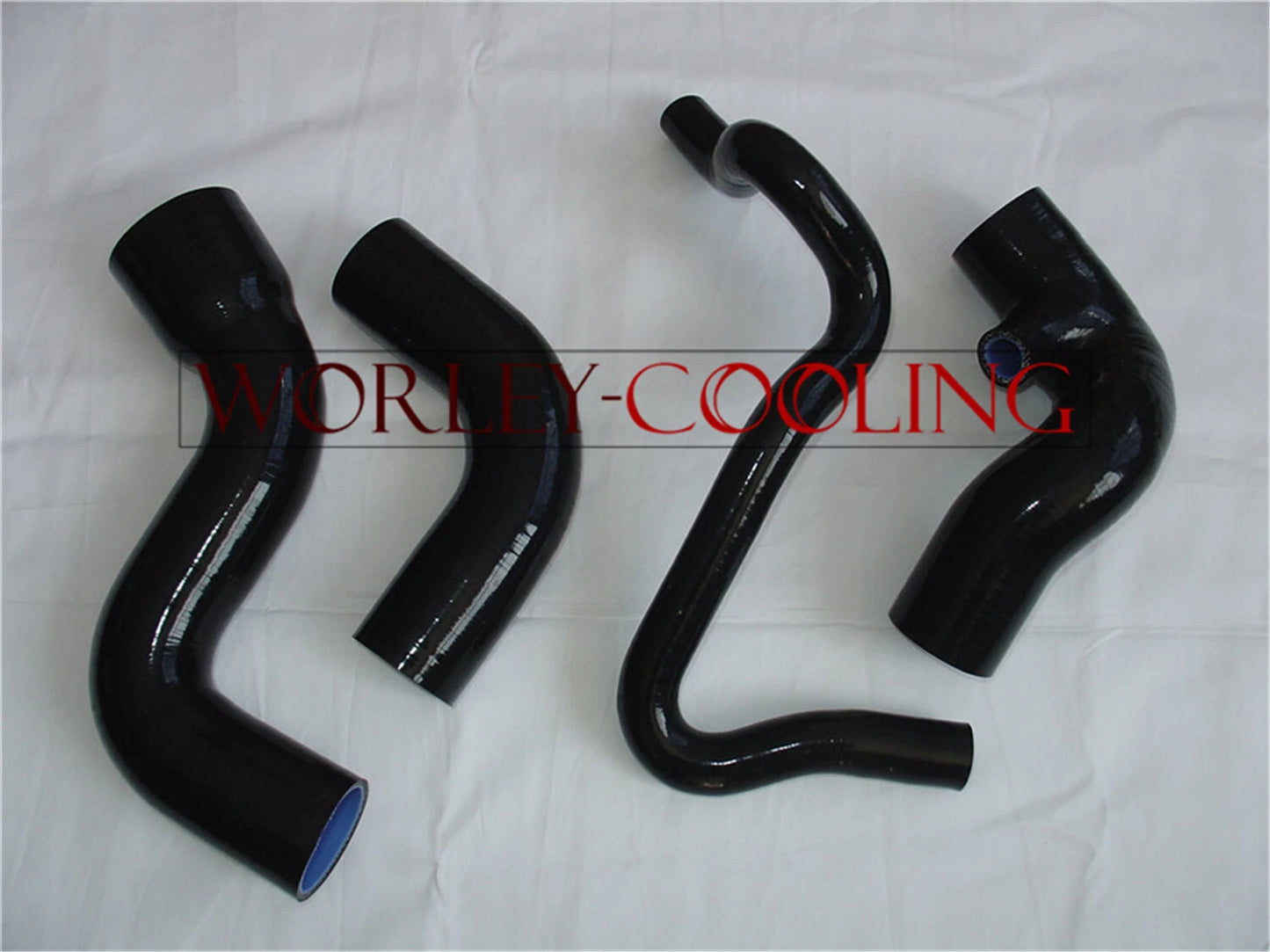 Turbo Hose Kit for Audi A4 1.8T B5 (1995-1997) - Black Silicone 2 x Hoses