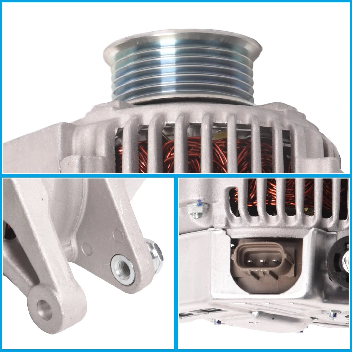 Alternator for Toyota Corolla, Celica, MR2 1.8L (2001-2007)