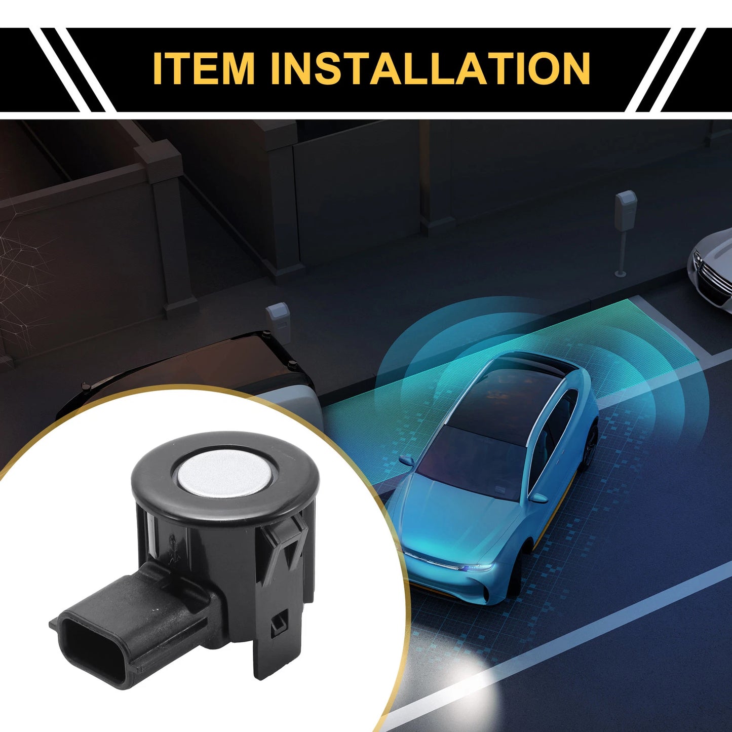 Bumper Reverse Backup Parking Sensor for Nissan TITAN XD (2016-2023)