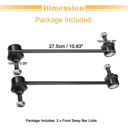 Front Stabiliser Sway Bar Link for BMW 524td (1985-1986)