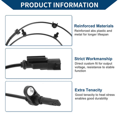 Front ABS Wheel Speed Sensor for Chevrolet Equinox (2018-2024)