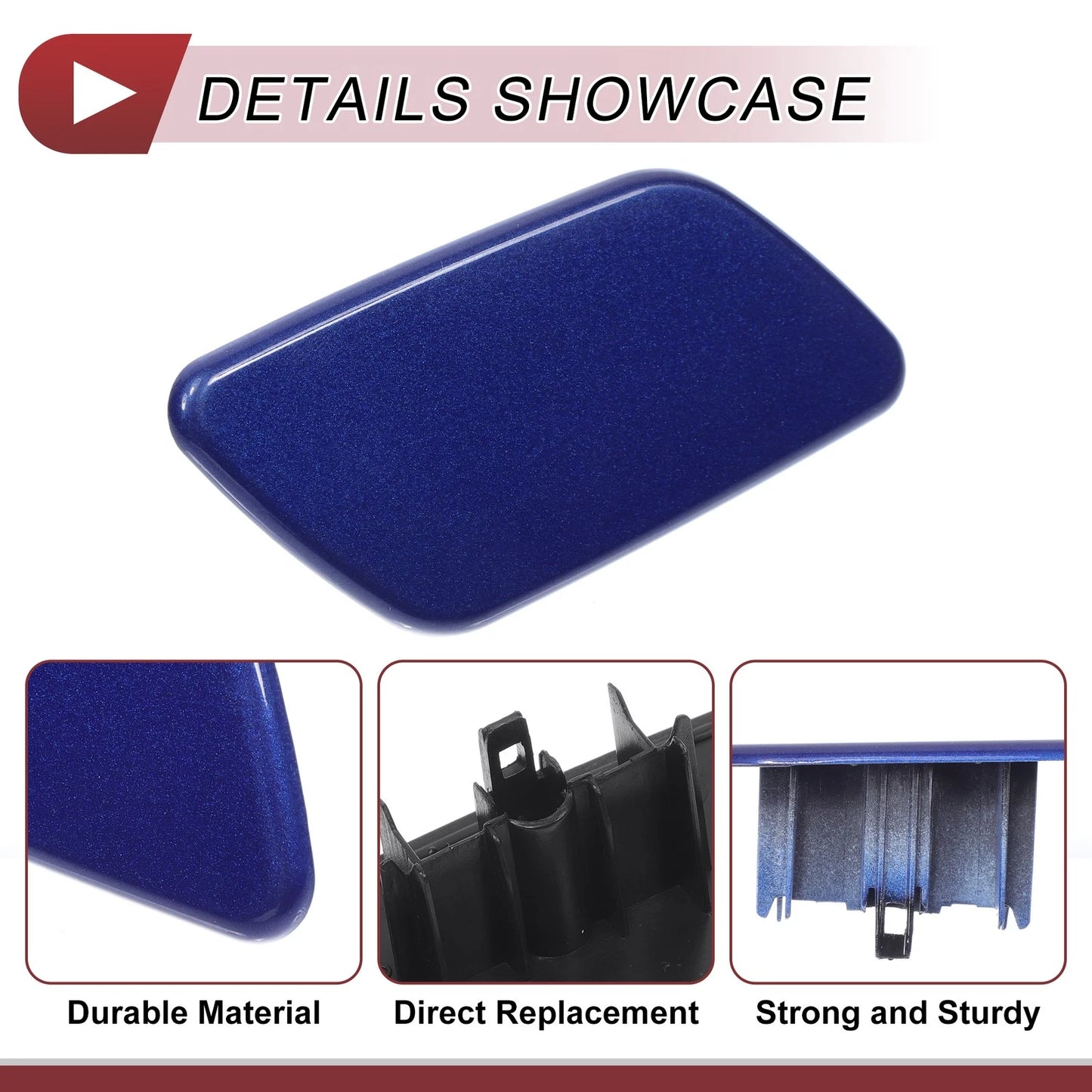 Front Right Washer Nozzle Cover for Subaru Forester (2018-2021) Blue