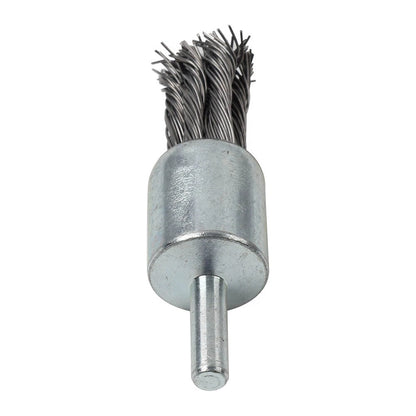 20mm Rotary Drill Wire Brush Wheel for Rust Removal - Metal Twisted Knot