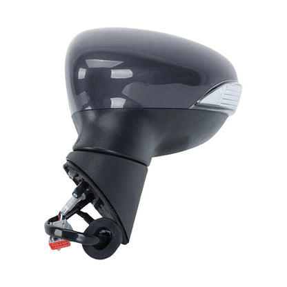 L & R Side Door Wing Mirror with Signal Light for Ford Fiesta (2013-2017)