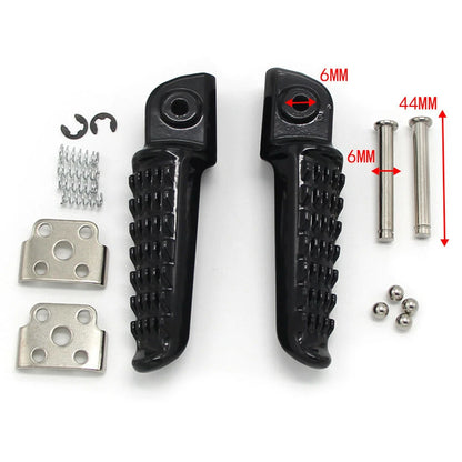 Rear Footrest Pegs for Kawasaki ZR1200 Z750 ZR800 KLE650 ER6N (2003-2018)