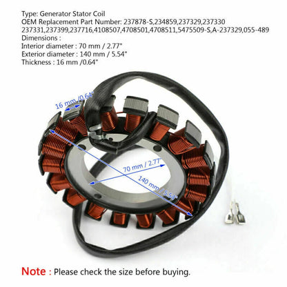 Stator for Kohler 54 755 09S (2000-2023)