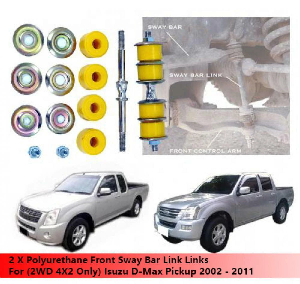 Sway Bar Link for Isuzu D-Max 2WD / Holden Rodeo (2002-2011)