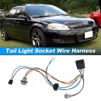Head Light Bulb Socket Wiring Harness for Chevrolet Impala Monte Carlo