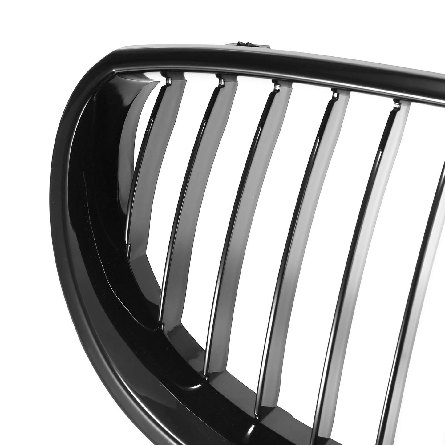 Front Grille Glossy Black Kidney Grille for BMW E60 2003-2009 (2 x Doors)