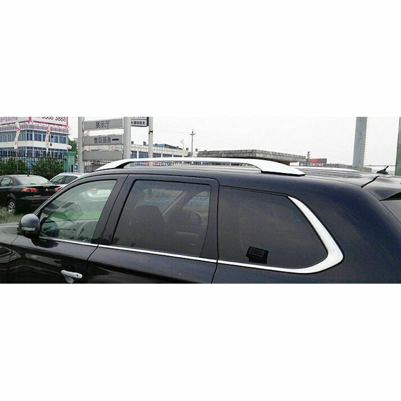 Roof Rack Side Rails for 2012-2016 Mazda CX-5 - Silver (2012-2016)