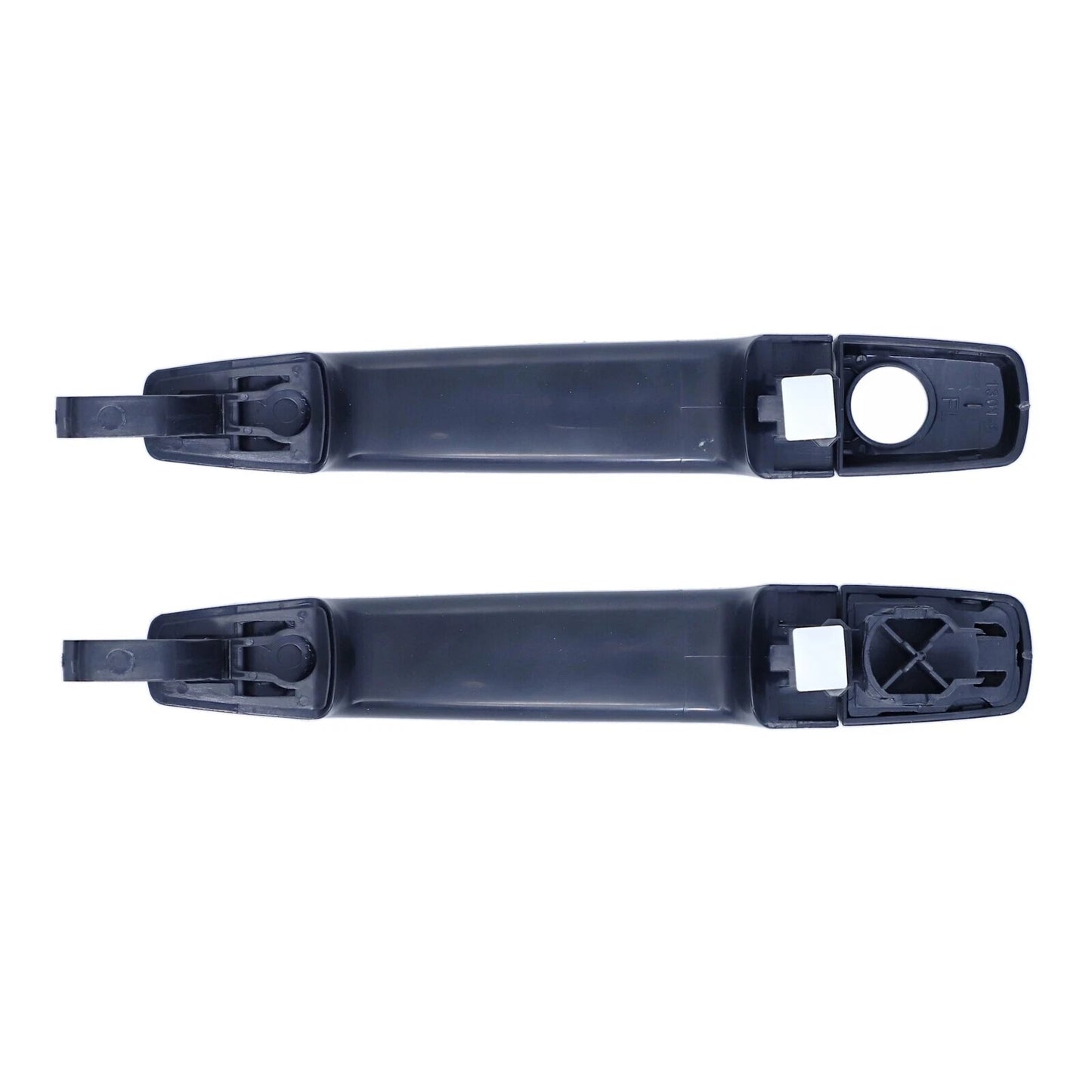 Black Outer Door Handles LHF+RHF 2 x for Holden Barina/Cruze (2009–2018)