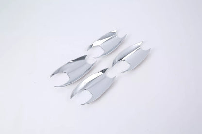 ABS Chrome Door Handle Bowl Cup Lid Cover Trim for 2018-2024 BMW X3 4x