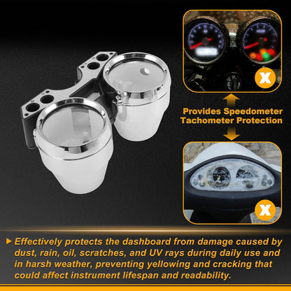 1 pc Plastic Speedometer Gauge Cover for Yamaha XJR1200 (1989–1997)