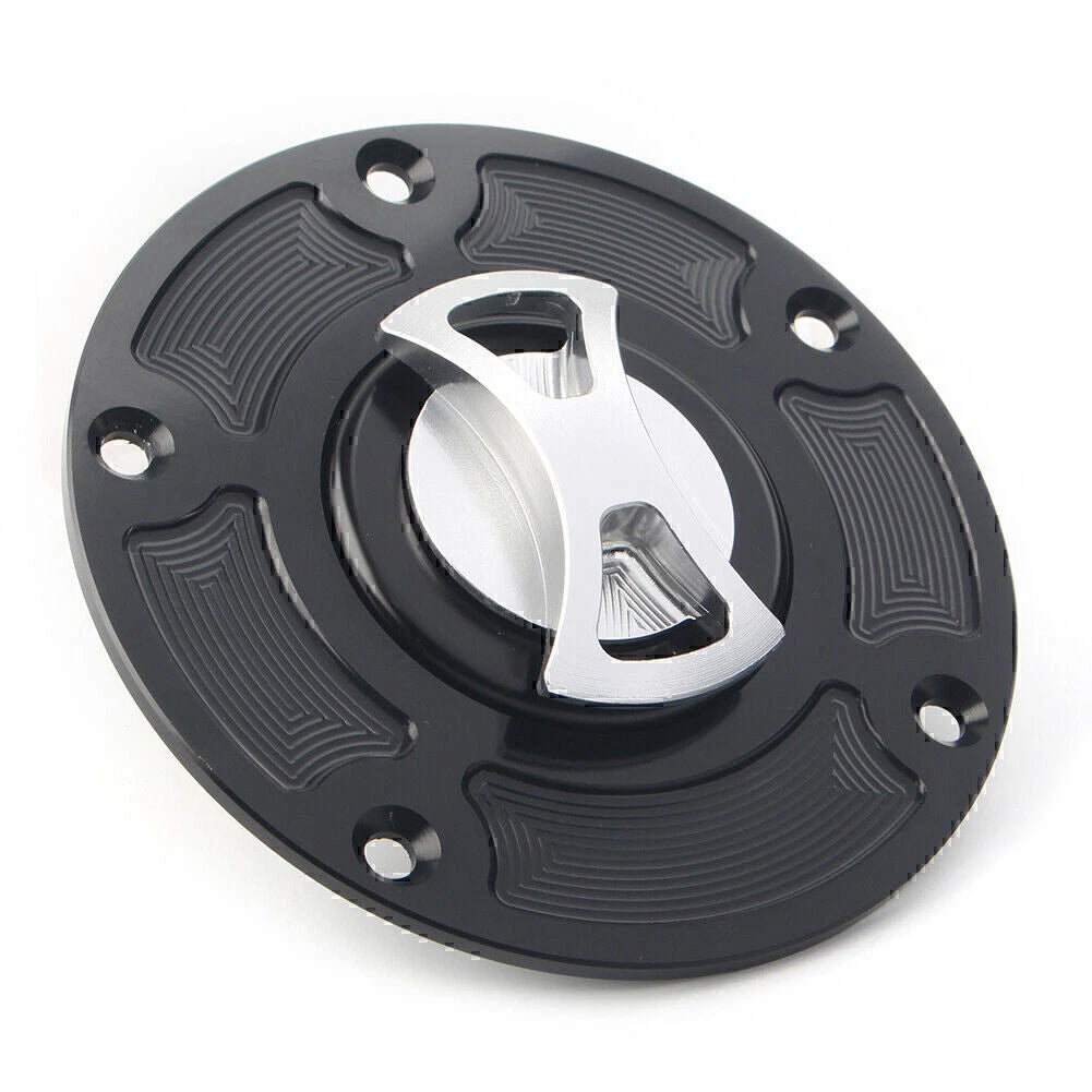 Silver Fuel Gas Tank Cap Cover for Ducati Panigale 899 959 1199 1299