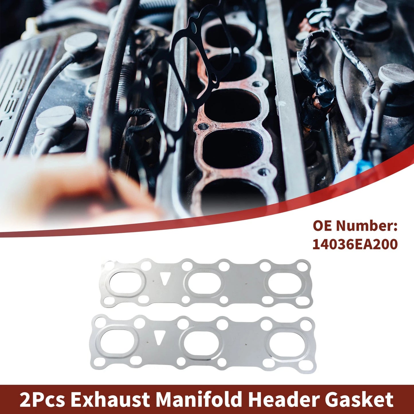Exhaust Manifold Header Gasket for Nissan Frontier/370Z (2005-2012)