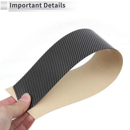 8 Pcs Door Pillar Window Trim for Mazda CX-7 (2007-2012) Carbon Fiber Black