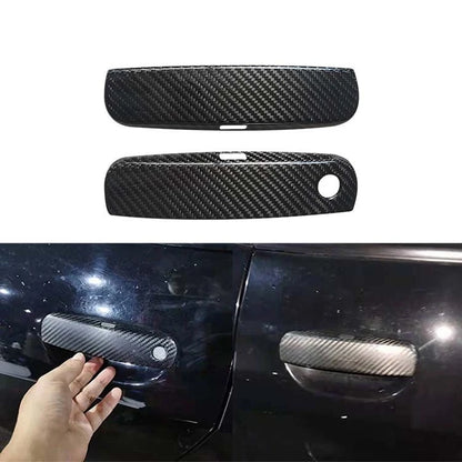 Carbon Fiber Exterior Door Handle Cover Trim for Dodge Charger/Challenger 10-22