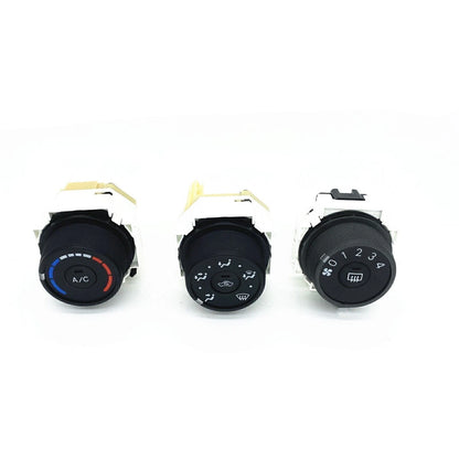 A/C Console Panel Switch Knob 3 x for Toyota Corolla Verso (2007-2013)