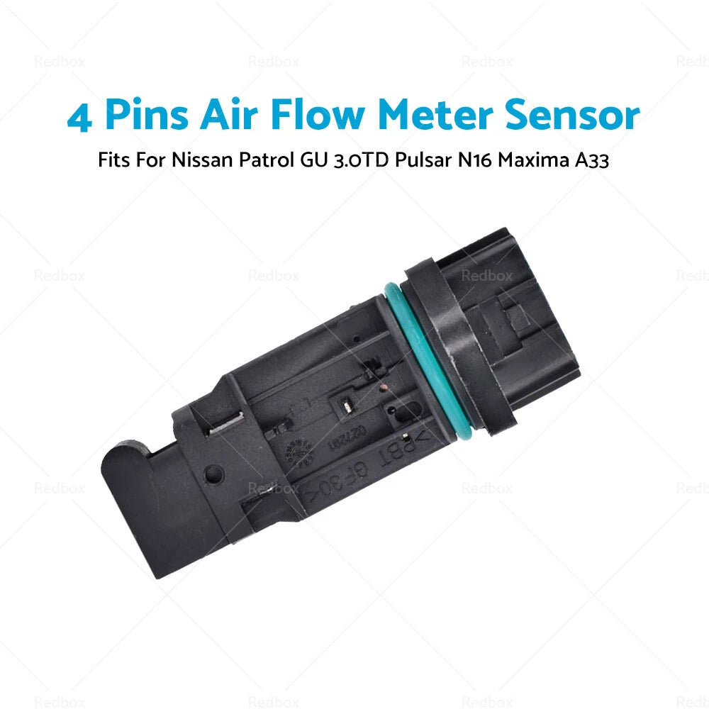 Mass Air Flow Sensor for Nissan Patrol GU, Pulsar N16, Maxima A33 (2000-2007)