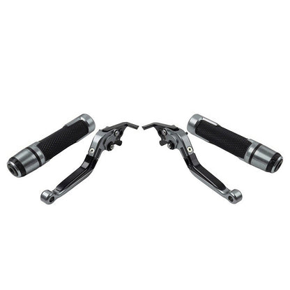 Titanium Extendable Brake Clutch Levers Grip Set for Yamaha YZF R3 R25 (2015-2023)