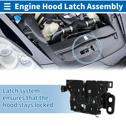 Hood Latch Assembly for Jeep Compass (2017-2019) 1 Pcs