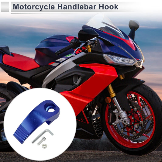 Rectangle Aluminum Alloy Hanging Hook for Hexagon Wrench Screw Nut Blue