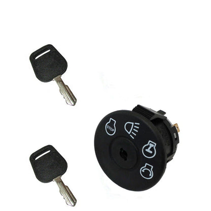 Ignition Switch & Key for Husqvarna, Murray, John Deere, MTD (1992-1992)