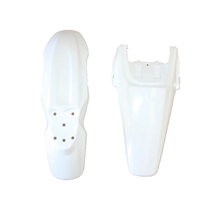 White Plastics Guard Fairing Fender Kit for CRF70 150cc 160cc Dirt Bike