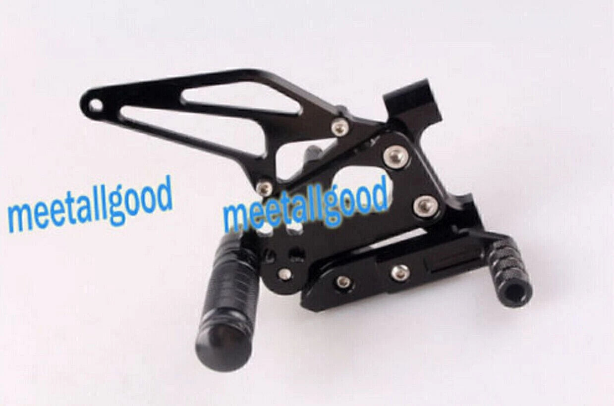 CNC Adjustable Rearsets Foot Pegs for DUCATI 1199 (2012-2014) Black