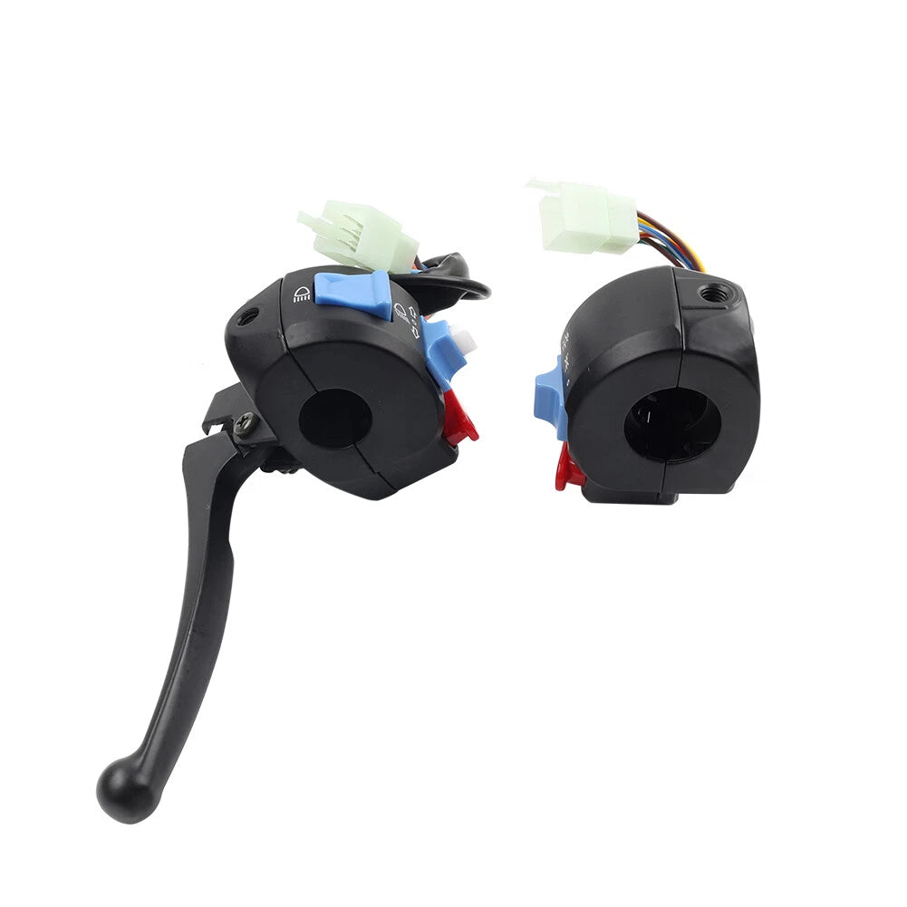 Left & Right Light Switch Control Brake Lever for GY6 50 150 Scooter