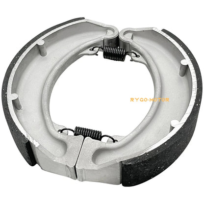 Front Rear Brake Shoes w Pins for Honda Fourtrax 300 4x4 TRX300FW (1988–2000)
